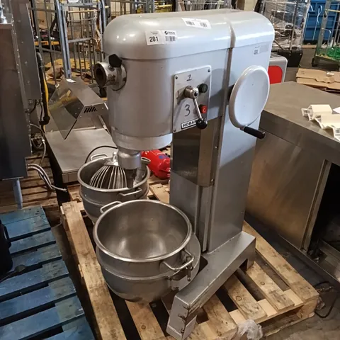 HOBART 30LTR MIXER WITH BOWL, WHISK & BEATER