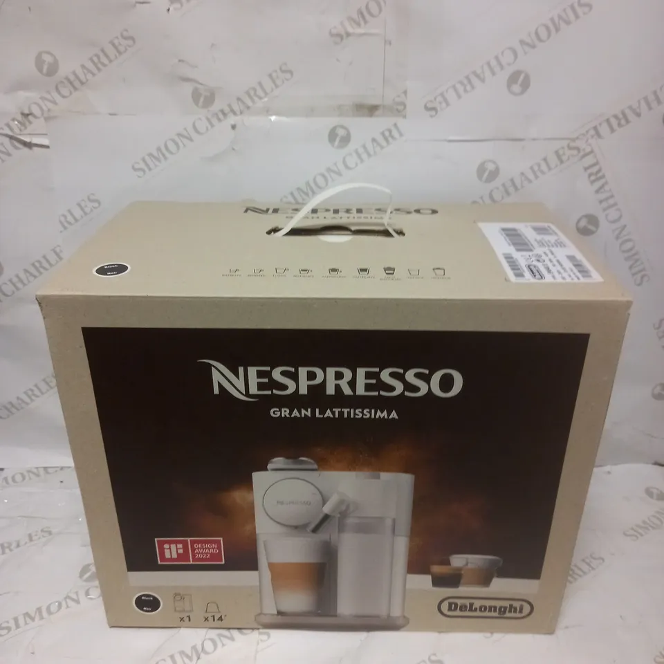 DELONGHI NESPRESSO GRAN LATTISSIMA EN640.B BY DE’LONGHI RRP £419.99