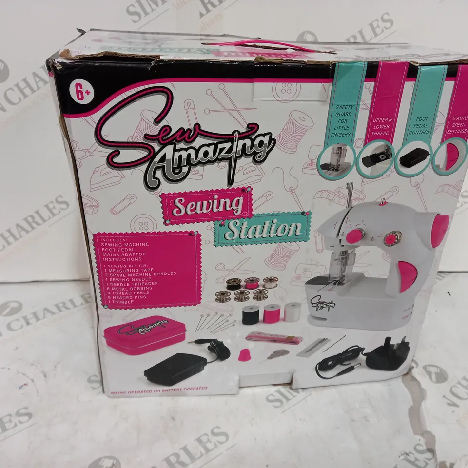 BOXED SEW AMAZING SEWING STATION FOR KIDS 