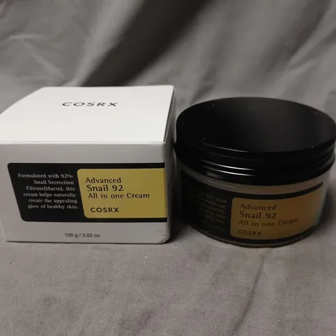 COSRX ADVANCED SNAIL 92 ALL-IN-ONE CREAM – 100 G, BOXED