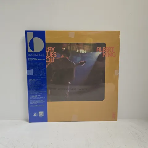 ALBERT KING - I'LL PLAY THE BLUES FOR YOU VINYL