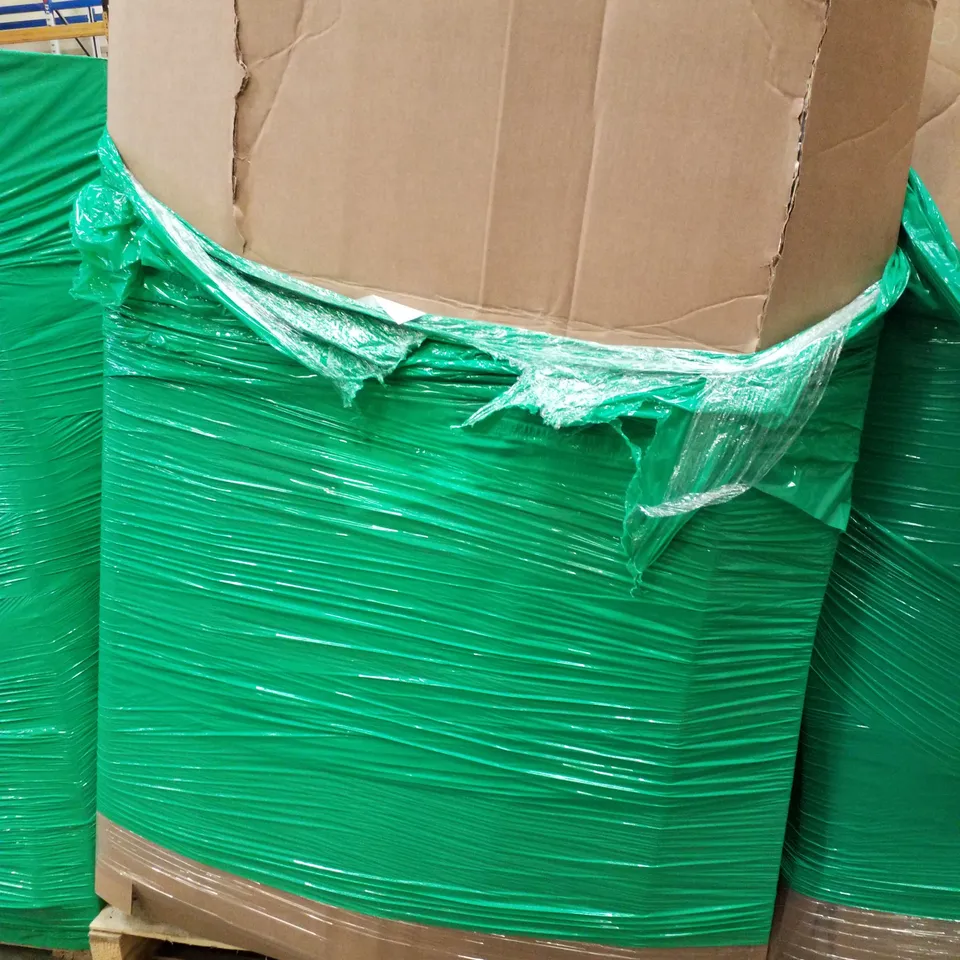 PALLET OF ASSORTED PRODUCTS INCLUDING AIR COOLER, TOILET GRAB RAIL, METAL CLOTHES RACK WITH STORAGE SHELF, PVC WALL PANEL