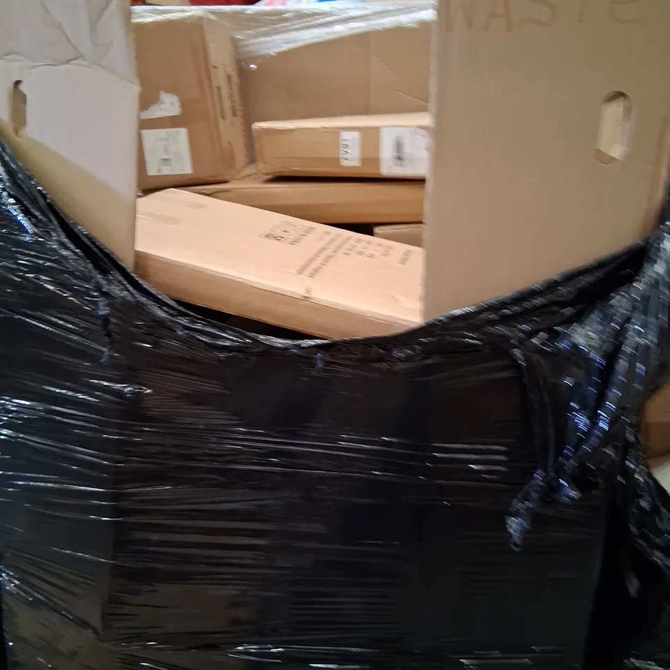 PALLET CONSISTING OF A LARGE QUANTITY OF ASSORTED HOUSEHOLD AND ELECTRICAL PRODUCTS AND ACCESSORIES TO INCLUDE;