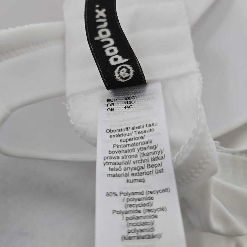 BONPRIX WHITE STRAPLESS BRA, WOMEN'S UK 44C (EU 100C)