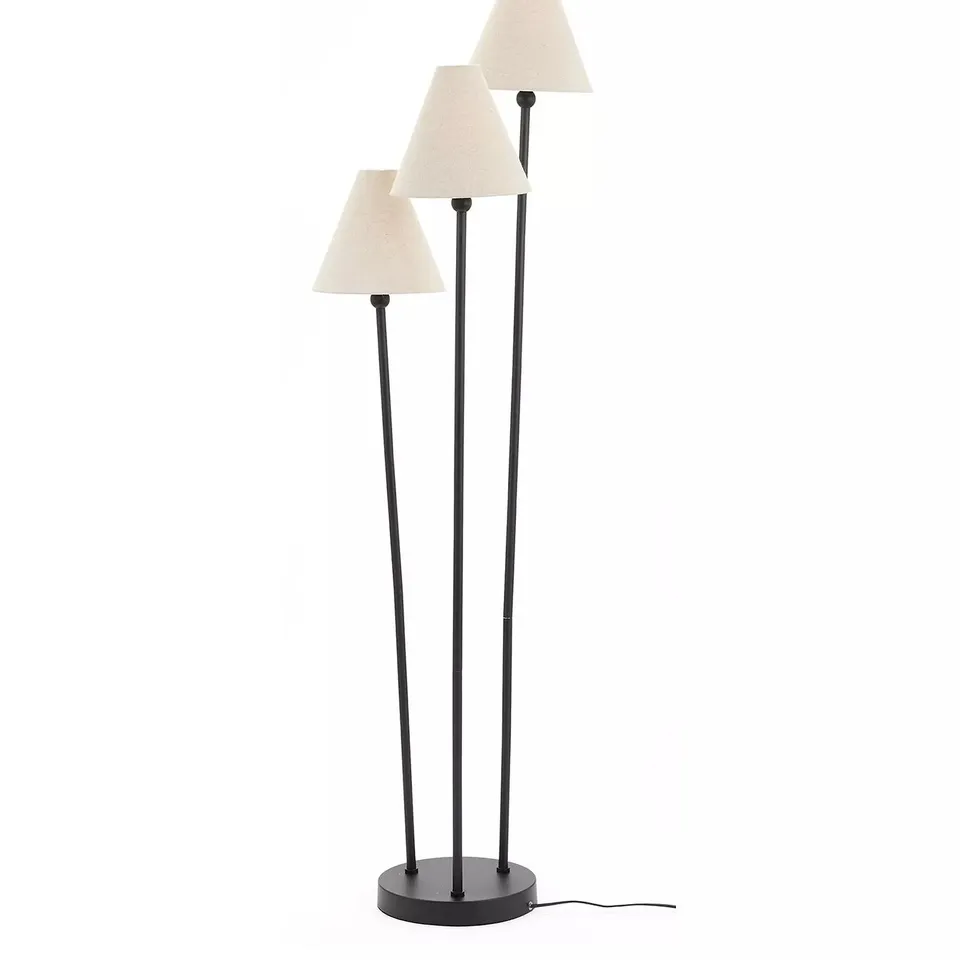 CONICAL FLOOR LAMP TRIPLE - COLLECTION ONLY 