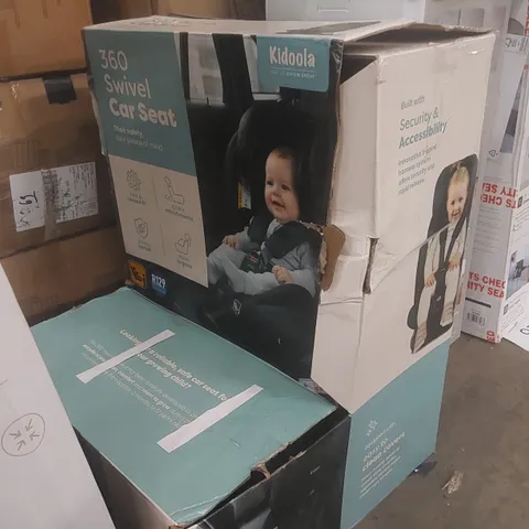 BOXED KIDOOLA 360 SWIVEL CAR SEAT