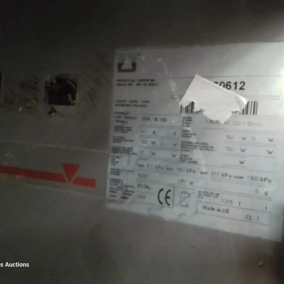 POLARIS COMMERCIAL DOUBLE DOOR TALL FRIDGE SPA TN 140