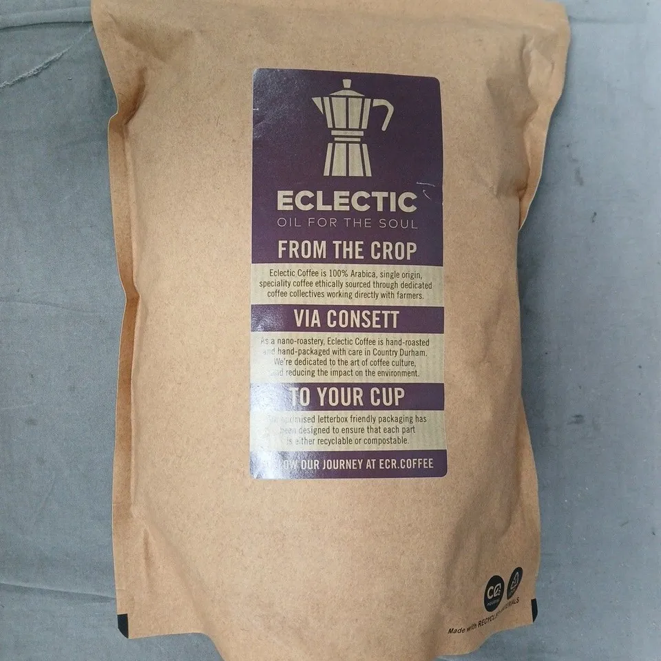 ECLECTIC OIL FOR THE SOUL 1KG BAG OF COFFEE BEANS