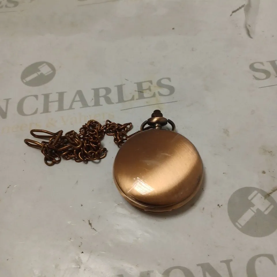 MENS EDISON POCKET WATCH WITH CHAIN – BRAND NEW IN BOX