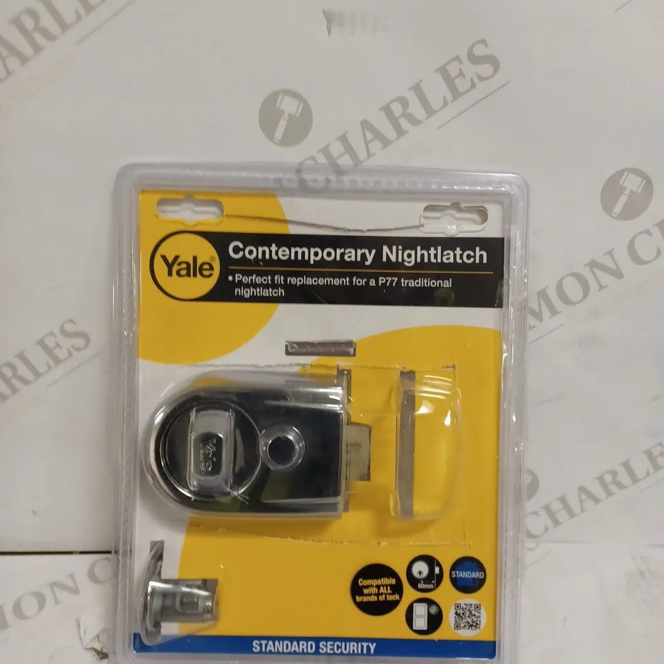 YALE P-Y3-CH-CH-60 CONTEMPORARY NIGHTLATCH 