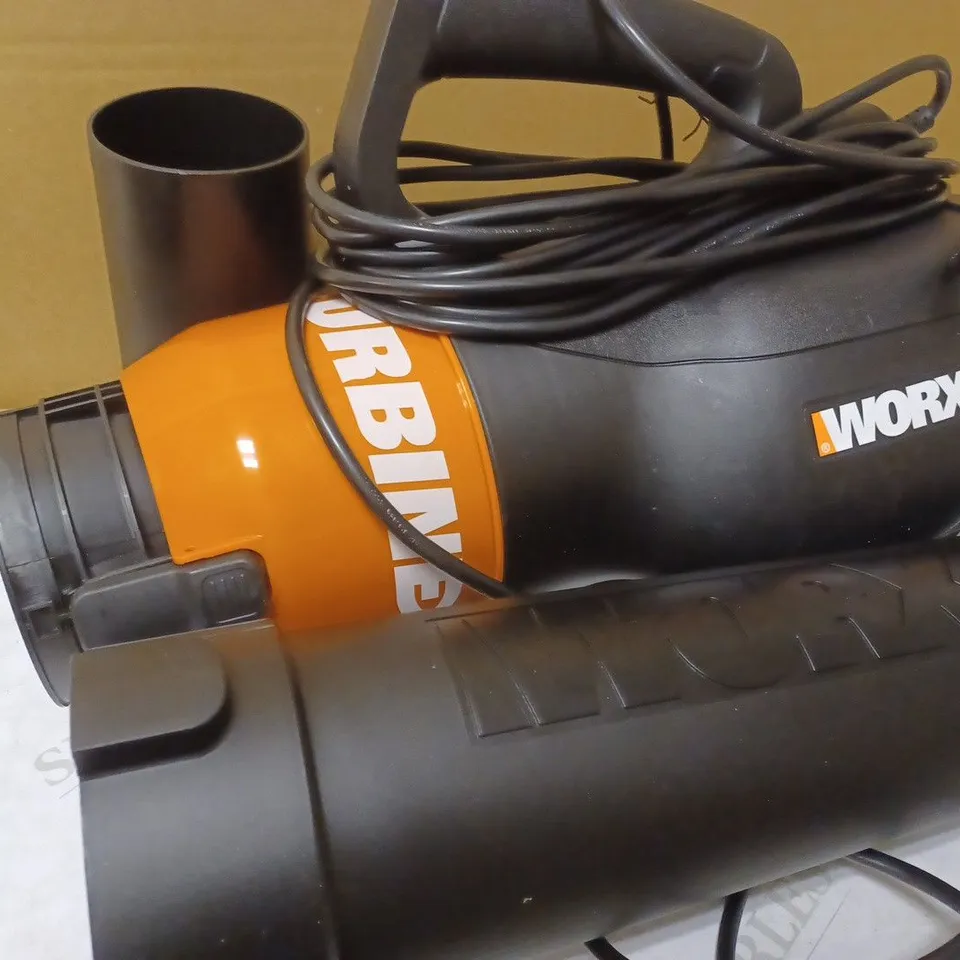 WORX WG518E AIR TURBINE CORDED LEAF BLOWER