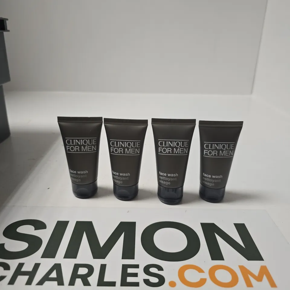 CLINIQUE FOR MEN FACE WASH – 4 TUBES