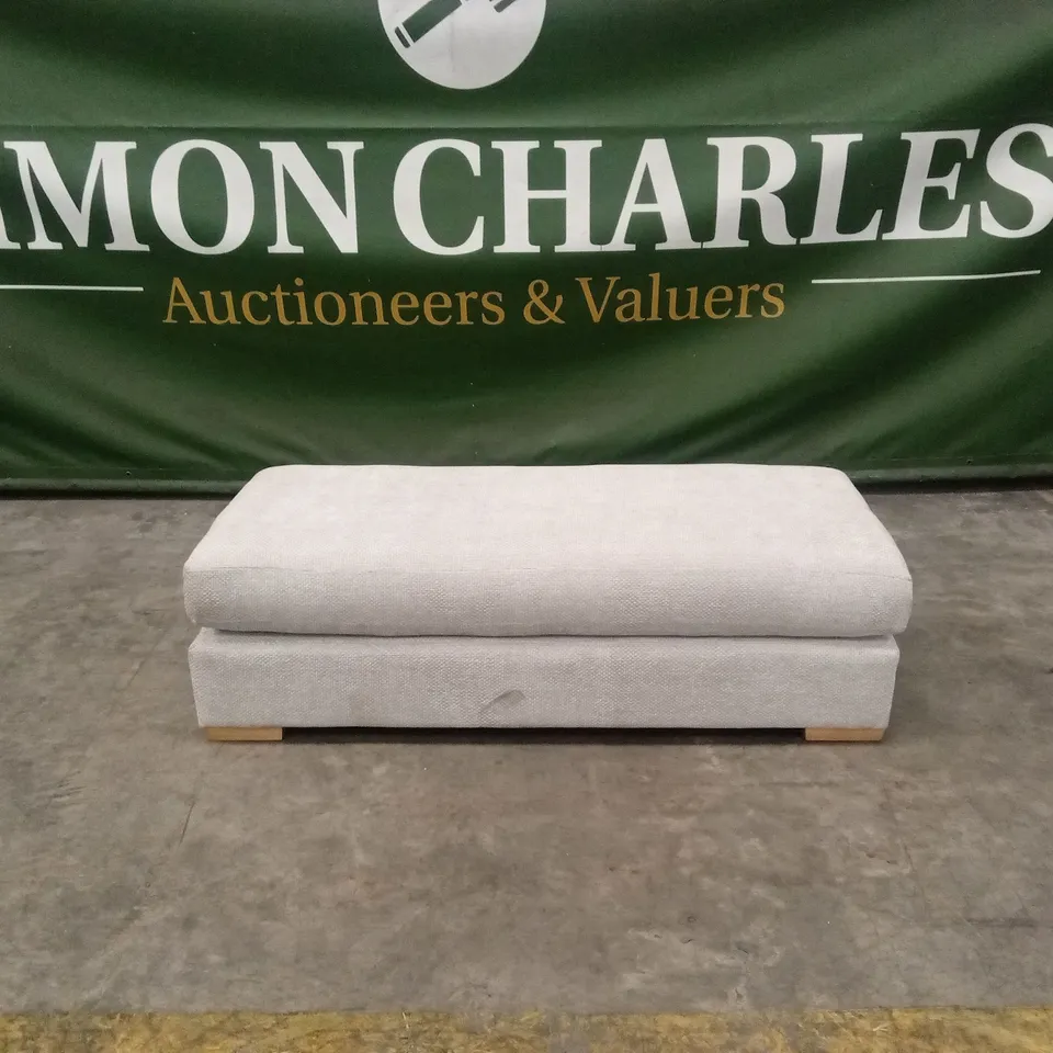 BROADGATE LARGE FOOTSTOOL - SILVER RRP £849