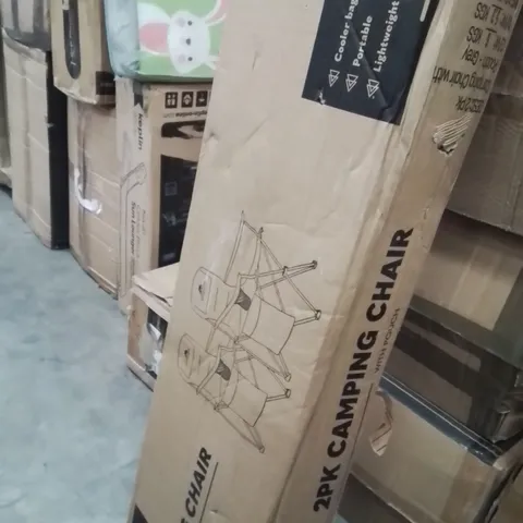 BOXED VOYAGER 2PK CAMPING CHAIR GREY