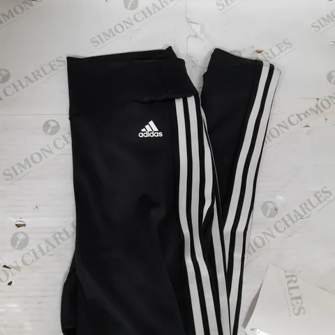 ADIDAS AEROREADY TIGHT FIT HIGH RISE PANT IN BLACK AND WHITE SIZE L