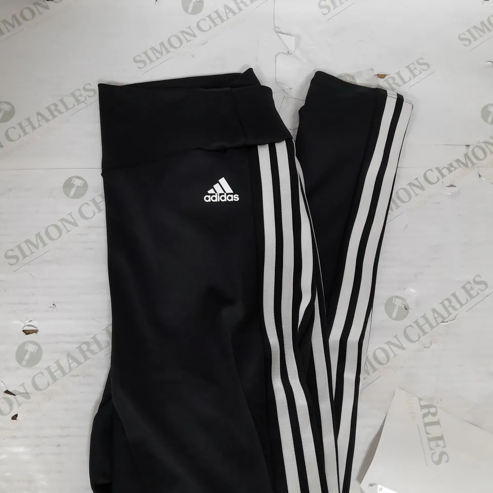 ADIDAS AEROREADY TIGHT FIT HIGH RISE PANT IN BLACK AND WHITE SIZE L