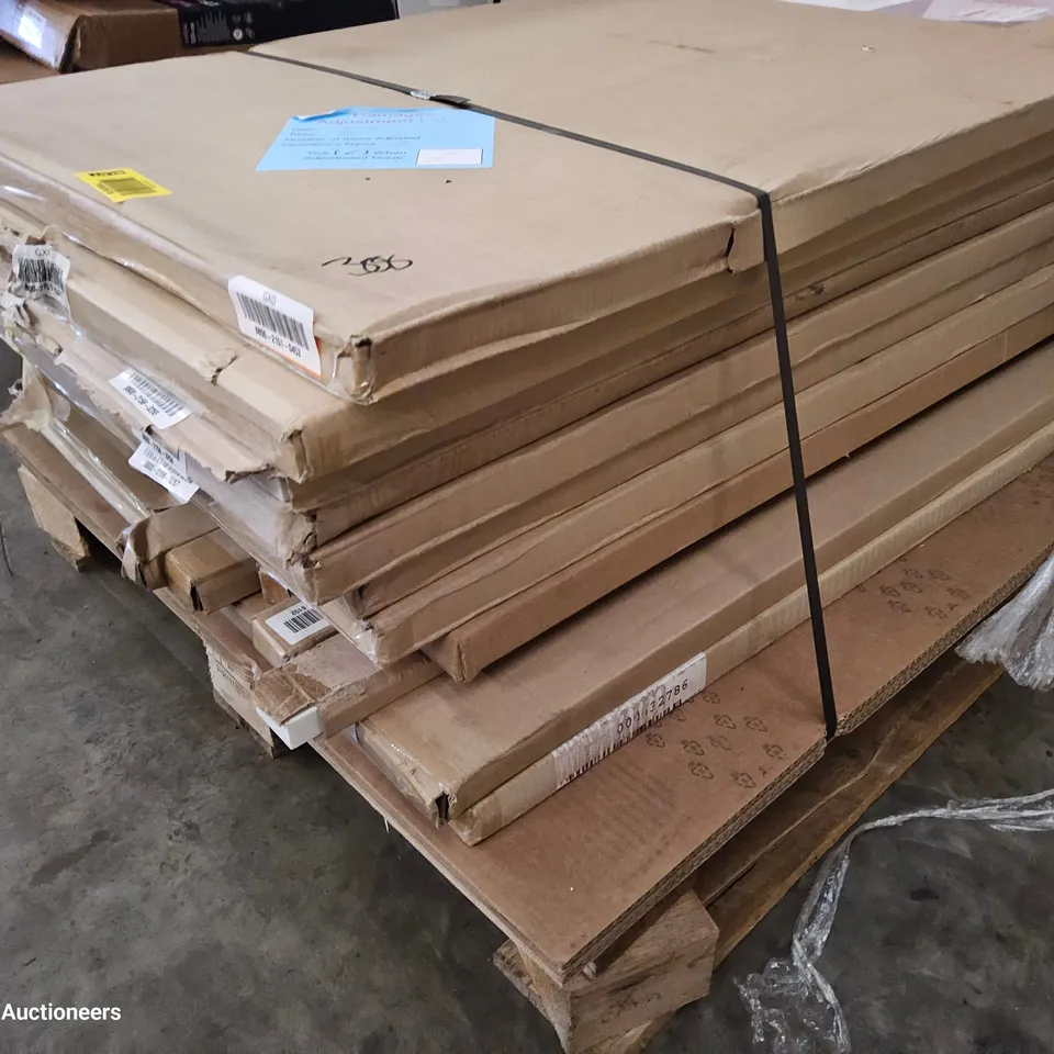 PALLET OF APPROXIMATELY 10 ASSORTED WORKTOPS 2200 × 620 × 20mm