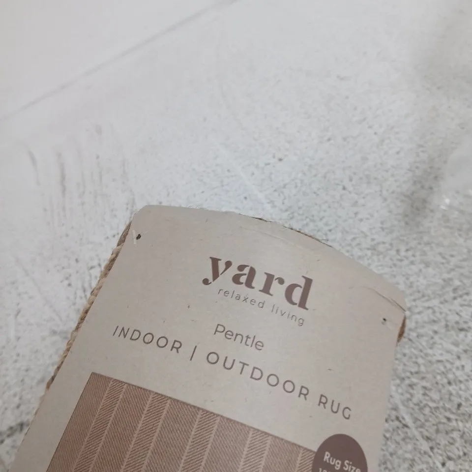 YARD RELAXED LIVING PENTLE INDOOR/OUTDOOR RUG – JUTE-EFFECT, 120 X 170 CM