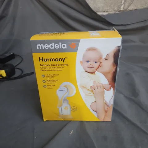 MEDELA HARMONY MANUAL BREAST PUMP – BOXED