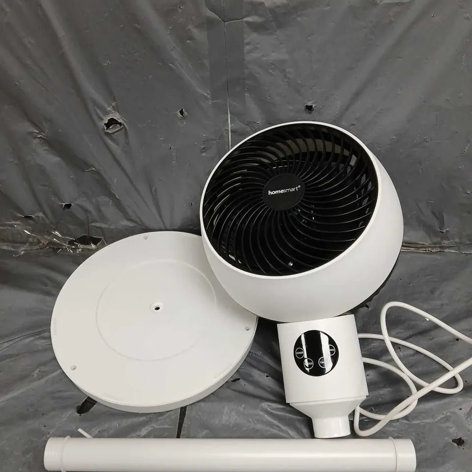 HOMESMART AIR CIRCULATION FAN IN WHITE/BLACK