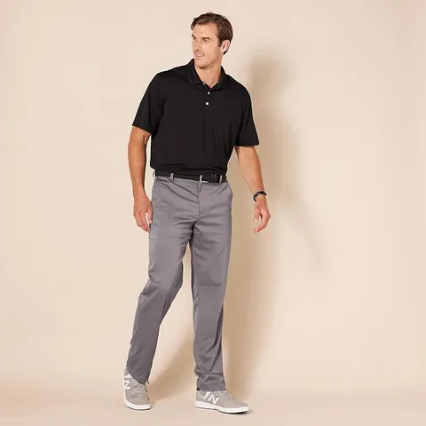 AMAZON ESSENTIALS GREY TROUSERS 29W X 32L
