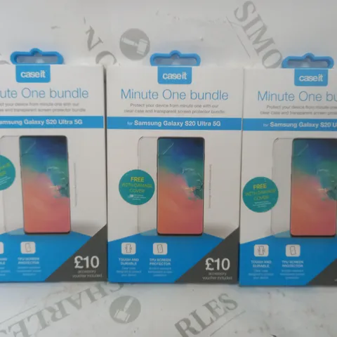 BOX OF APPROX 60 CASE IT MINUTE ONE BUNDLE FOR SAMSUNG GALAXY S20 ULTRA 