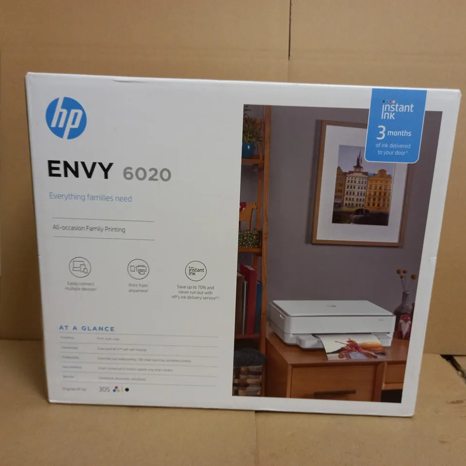 HP ENVY 6020 PRINTER & SCANNER