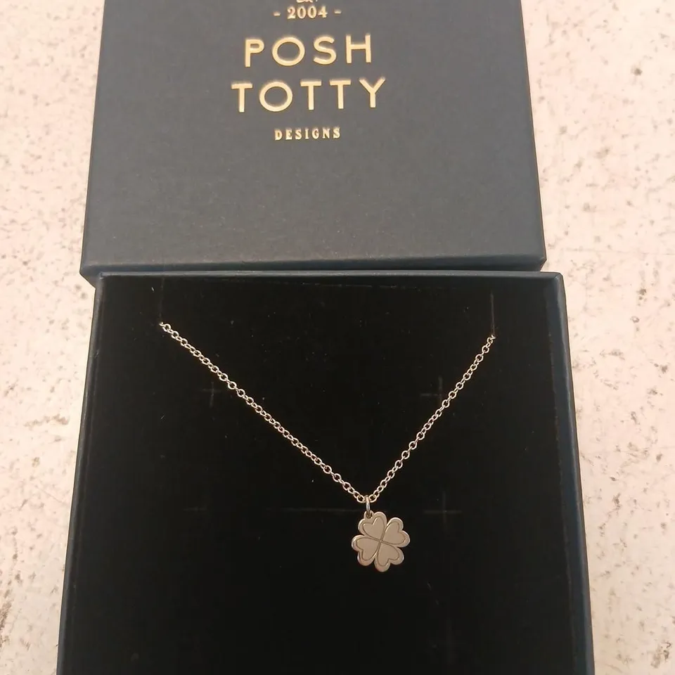 POSH TOTTY DESIGNS DINKY CHARM BRACELET WITH 1 CHARM STERLING SILVER