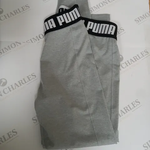 PUMA LIGHT GREY LEGGINGS SIZE M