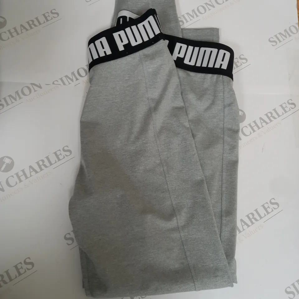 PUMA LIGHT GREY LEGGINGS SIZE M