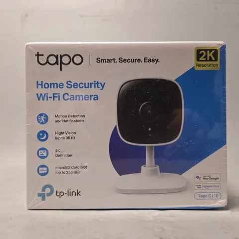 SEALED TAPO HOME SECURITY WI-FI CAMERA