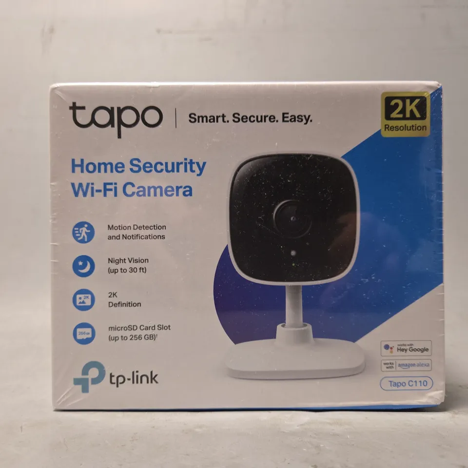 SEALED TAPO HOME SECURITY WI-FI CAMERA 