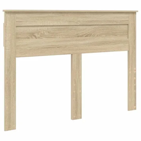 BOXED VIDAXL HEADBOARD WITH HEADBOARD SONOMA OAK 200 CM ENGINEERED WOOD