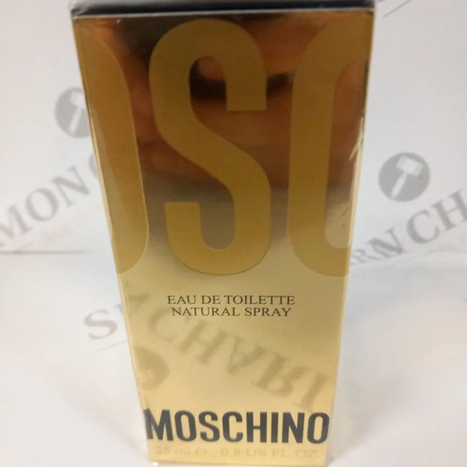 BOXED AND SEALED MOSCHINO EAU DE TOILETTE 25ML