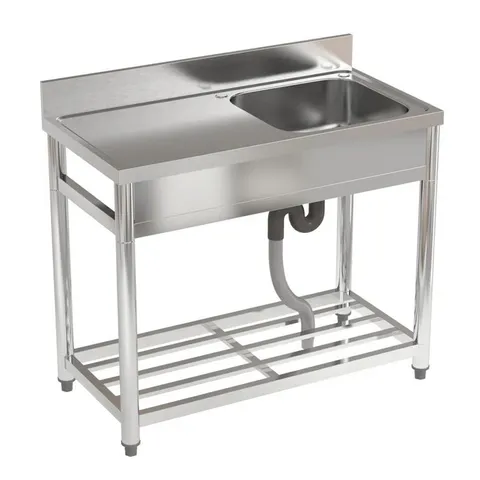 BOXED YOAN SINGLE BOWL FLUSH MOUNT KITCHEN SINK
