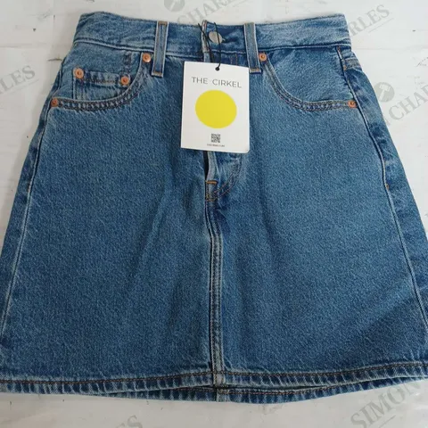 LEVIRICAGE SKIRT IN DENIM- SIZE 23