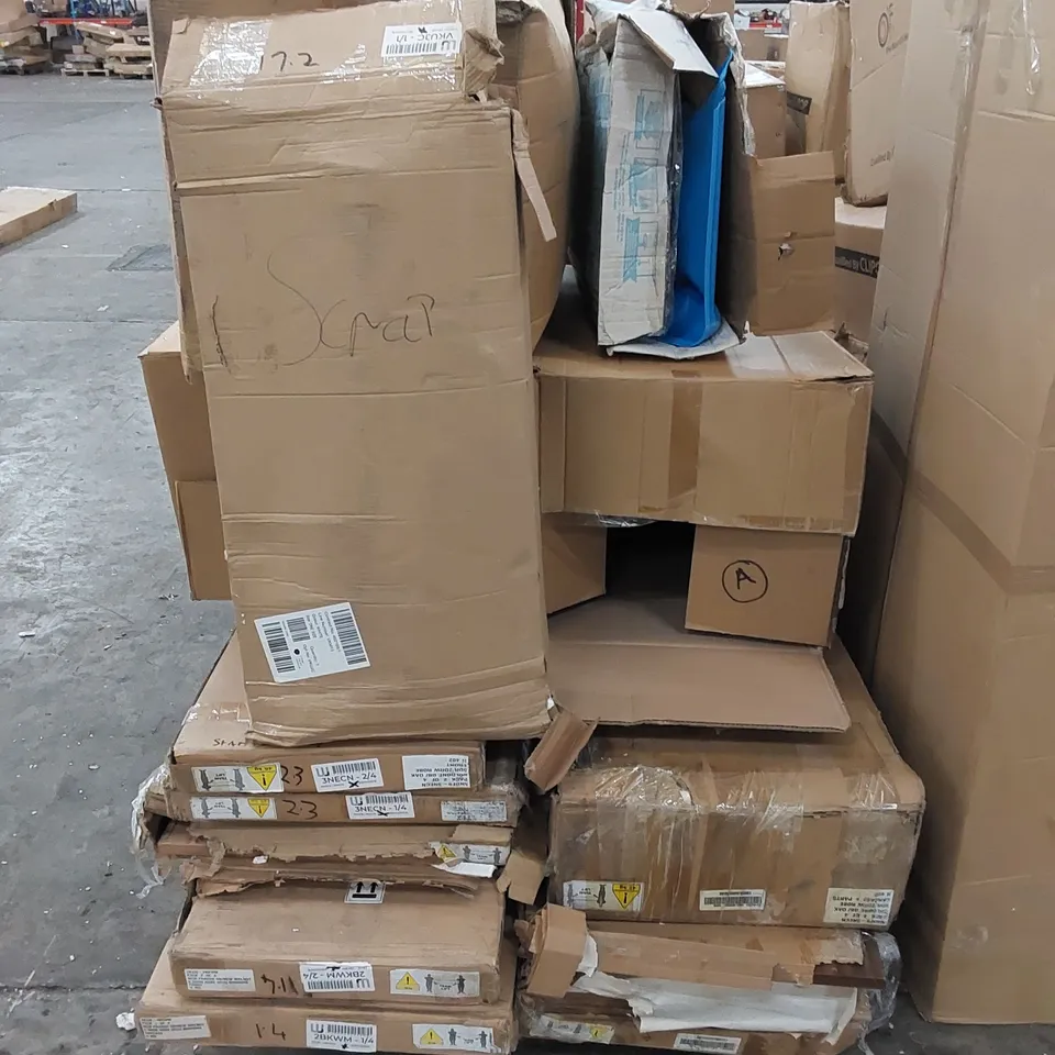 PALLET TO CONTAIN ASSORTED BOXED FURNITURE AND FURNITURE PARTS