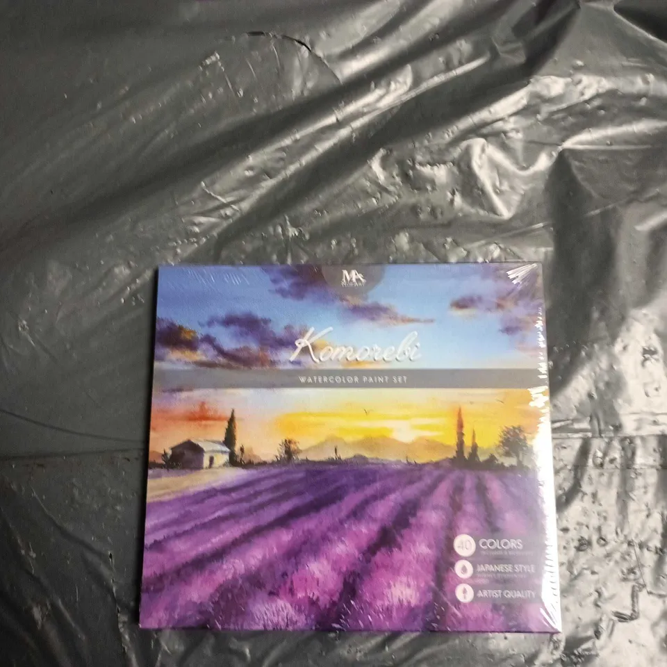 6x MOZART KOMOREBI WATERCOLOUR PAINT SET – 40 COLOURS, JAPANESE STYLE, ARTIST QUALITY (BOXED)