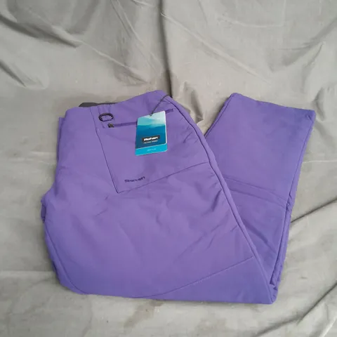 ROHAN WOMENS STRETCH TROUSERS IN ECLIPSE BLUE SIZE 12 SHORT