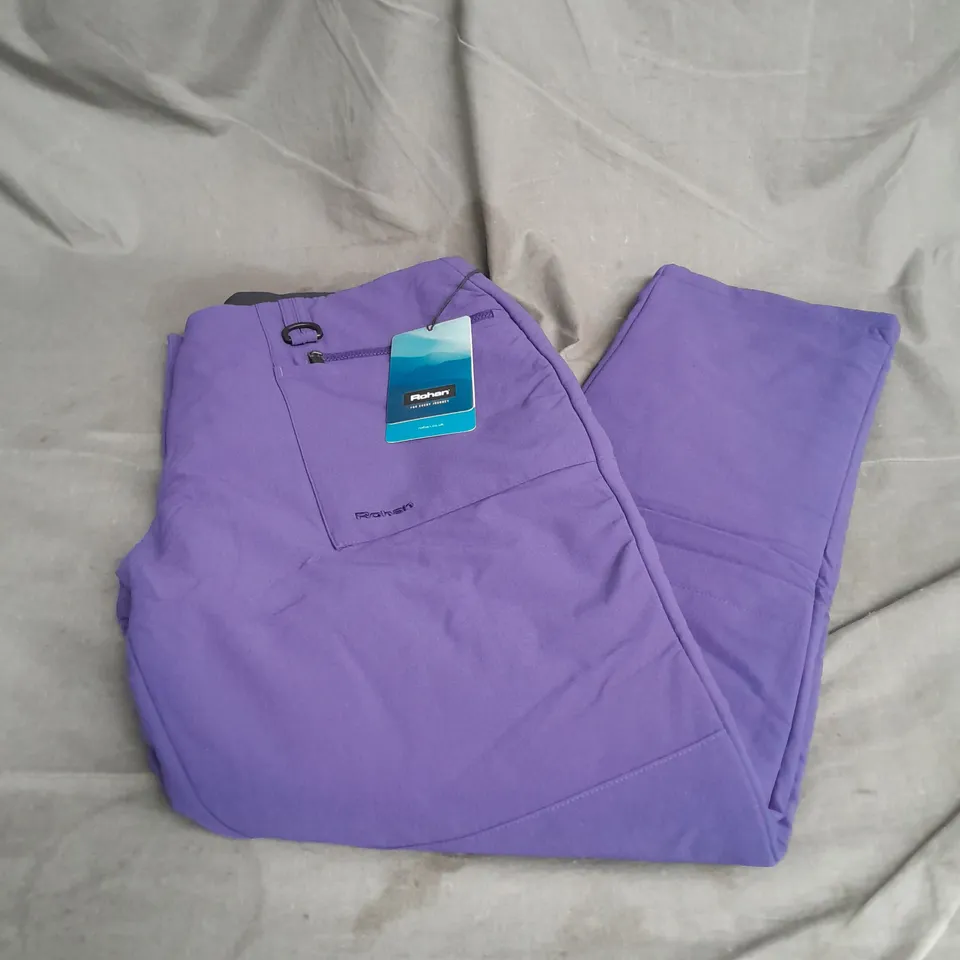 ROHAN WOMENS STRETCH TROUSERS IN ECLIPSE BLUE SIZE 12 SHORT