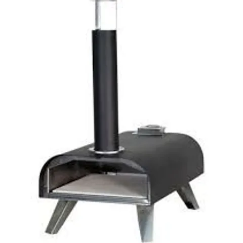 BOXED ZANUSSI ZPO1BPC WOOD PELLET PIZZA OVEN - BLACK