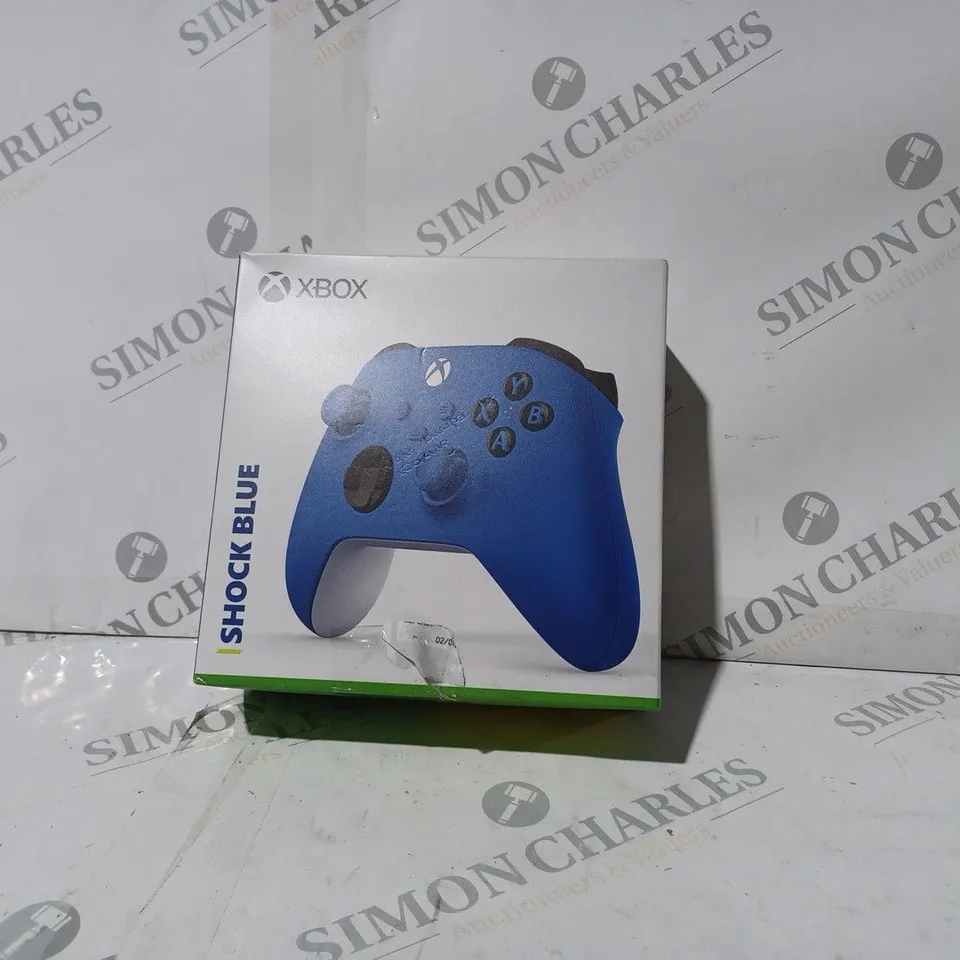 BOXED XBOX ONE SHOCK BLUE CONTROLLER