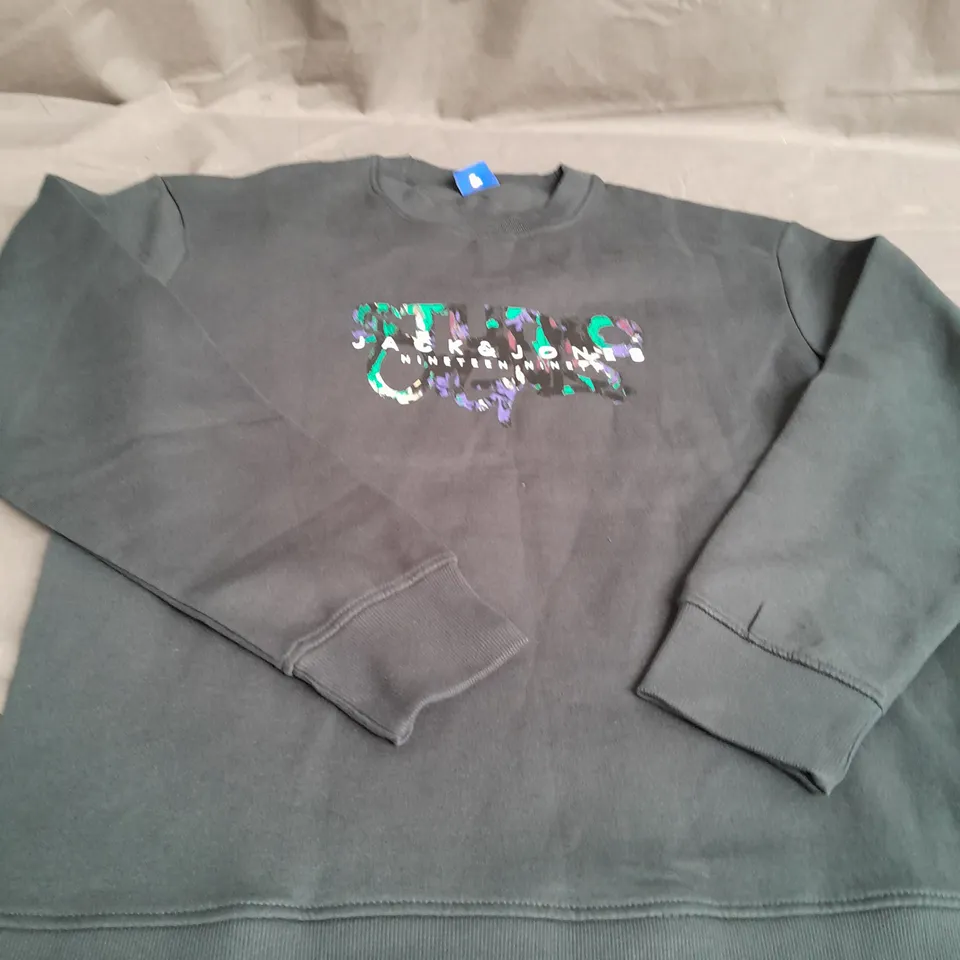 JACK&JONES NINETEEN NINETY CREW NECK SWEATER SIZE XL