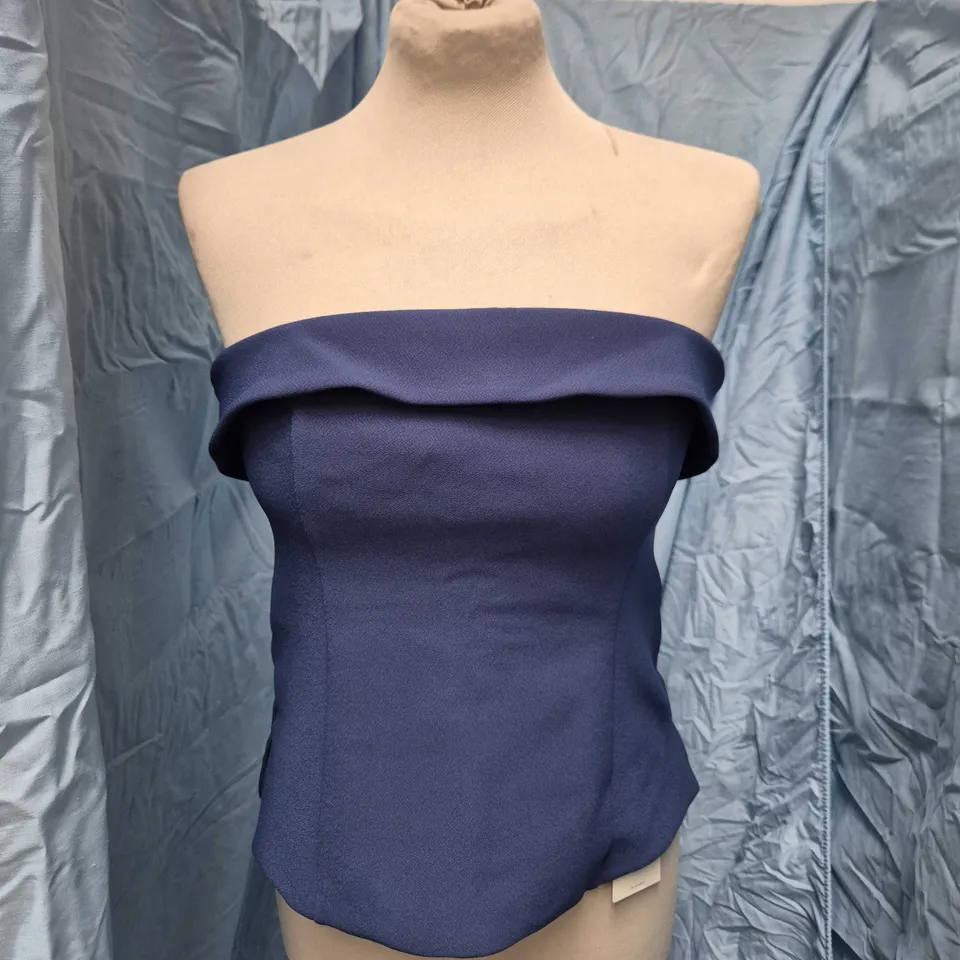 ABERCROMBIE & FITCH NAVY SLEEVELESS TOP – WOMEN'S, SIZE M