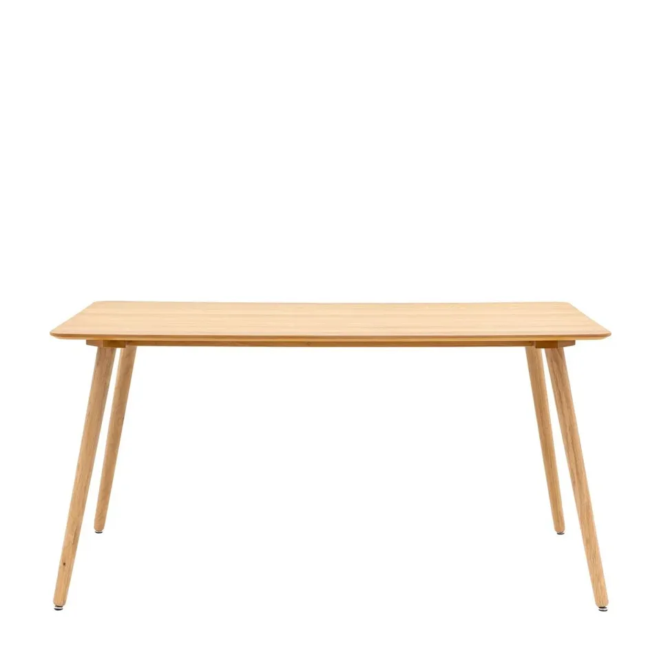 BOXED STELLA RECTANGLE 150CM L × 80CM W DINING  TABLE 