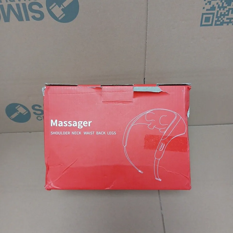 MASSAGER DEVICE FOR SHOULDER/NECK/WAIST/BACK/LEGS BOXED