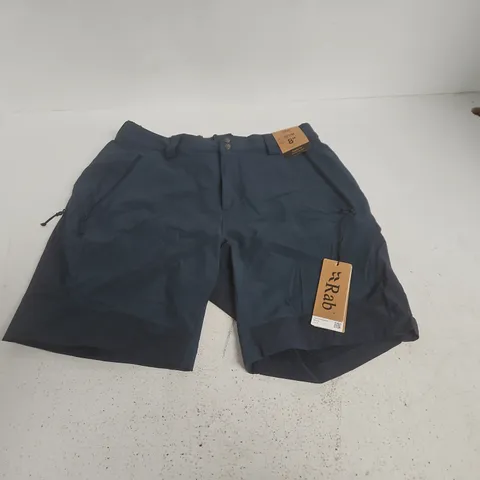 RAB TORQUE MOUNTAIN SHORTS IN BLUE - 32"/M LENGTH 8"