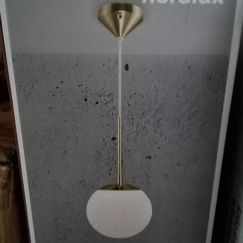 BOXED GRANT 15 PENDANT BRASS