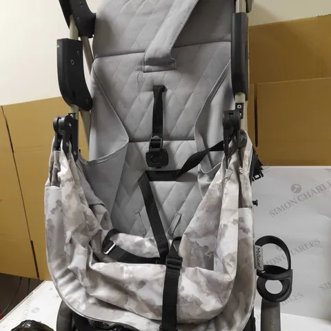 MY BABIIE BILLIE FAIERS MB30 GREY TIE-DYE PUSHCHAIR