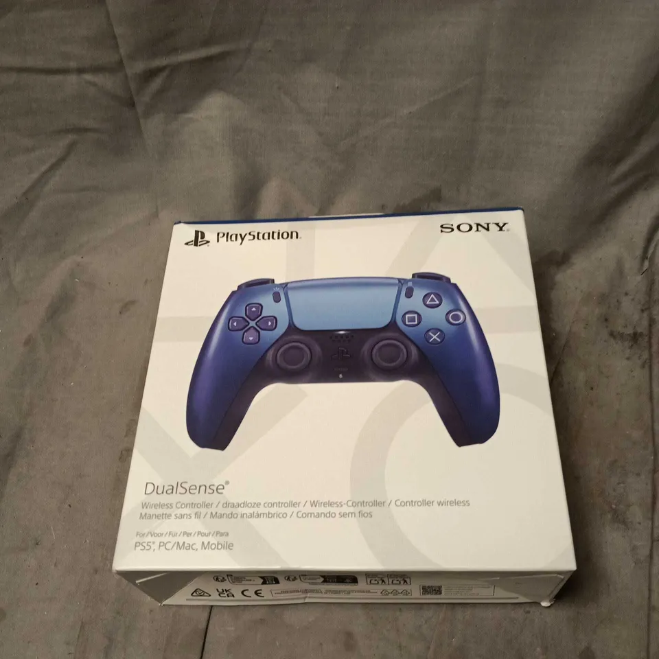 SONY DUALSENSE WIRELESS CONTROLLER FOR PLAYSTATION 5 – BLUE (BOXED)